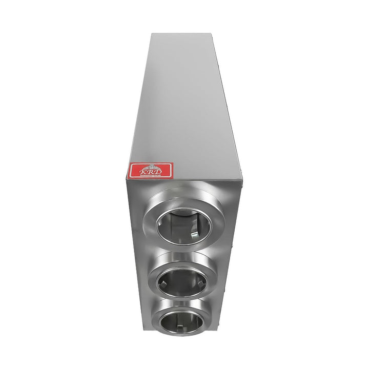 KRD Commercial Cup Dispenser 3 Slots 89 mm in diameter Stainless Steel