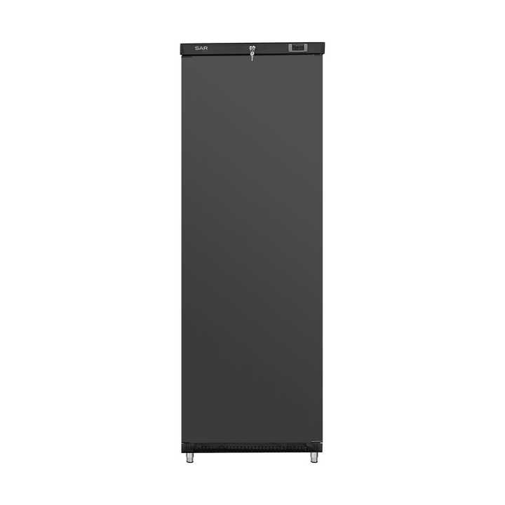 KRD 400lt Commercial Refrigerator Upright Cabinet Single Door Black THTR40B