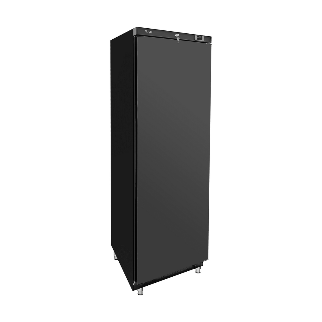 KRD 400lt Commercial Refrigerator Upright Cabinet Single Door Black THTR40B