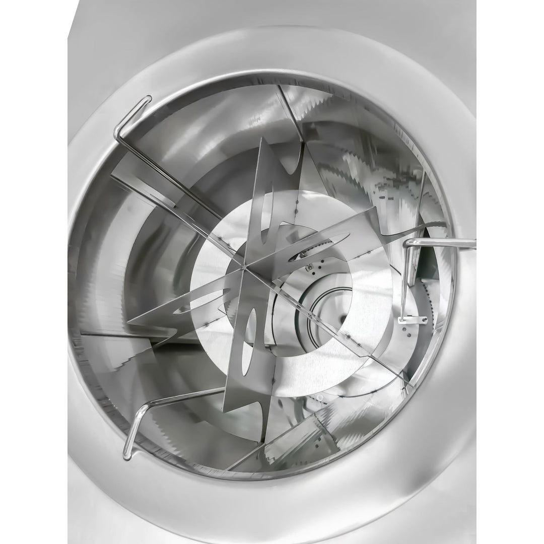 KRD Professional Mobile Heated Plate Lowerator 80 plates Ø300mm KRWC-2