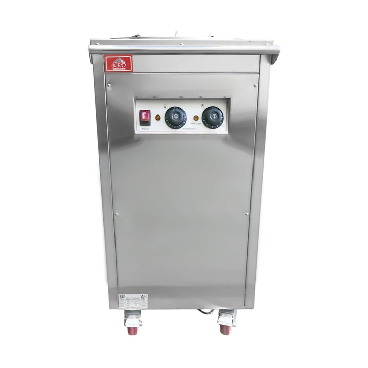 KRD Professional Mobile Heated Plate Lowerator 80 plates Ø300mm KRWC-2