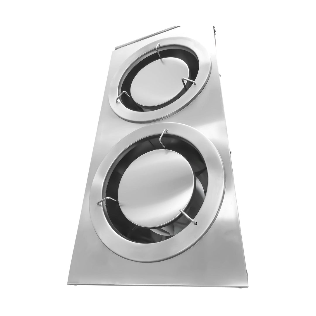 KRD Professional Mobile Heated Plate Lowerator 80 plates Ø300mm KRWC-2