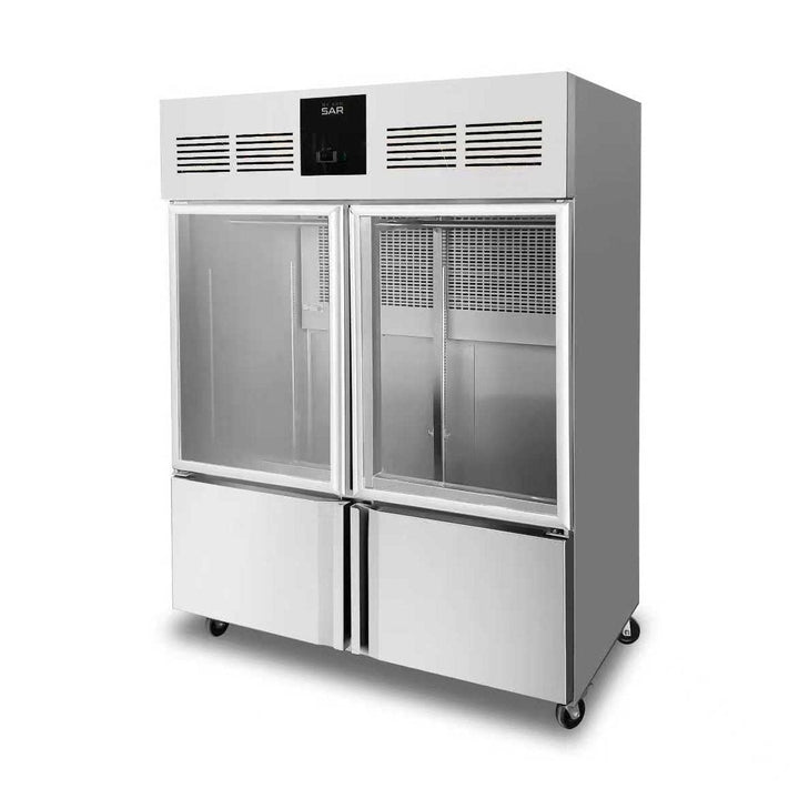 KRD 1340L Hanging Meat Refrigerator Twin Door Cabinet THL1410MS