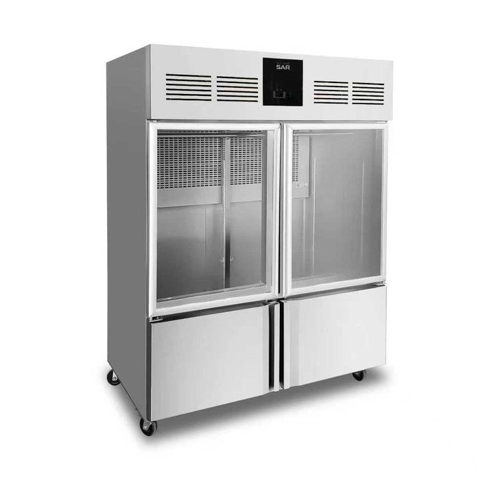 KRD 1340L Hanging Meat Refrigerator Twin Door Cabinet THL1410MS