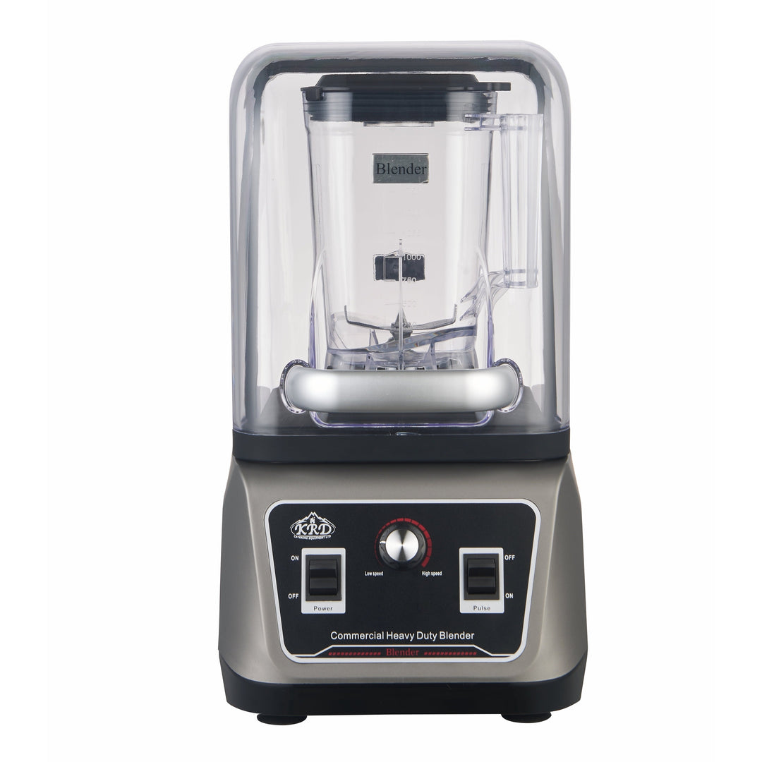 KRD Professional Blender 2 Litres 1800-2200W Manual Control KCM-810 commercial kitchen equipment for professional use.