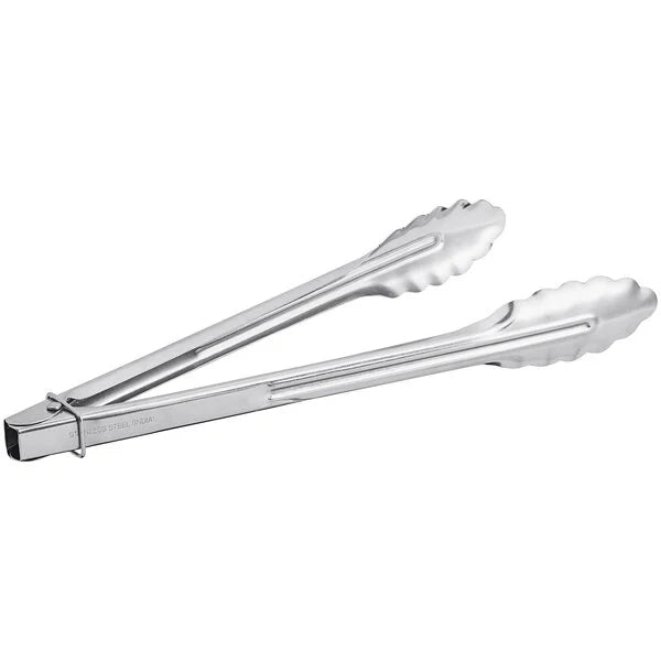 KRD Stainless Steel Utility Tongs Clip 300mm 12"