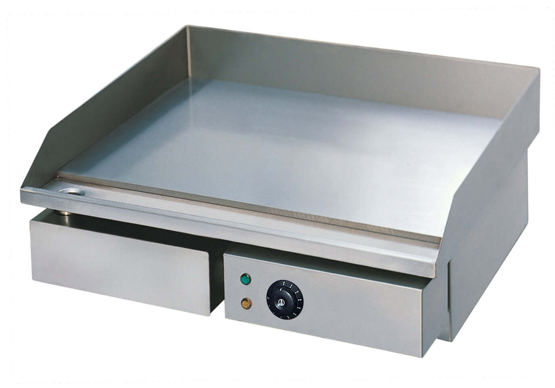 KRD Countertop 3kw Electric Flat Smooth Griddle 550x450x230 mm