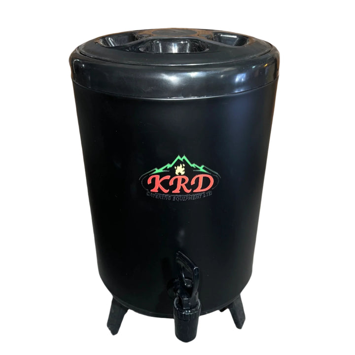 KRD Commercial Double wall Stainless Steel Coloured Beverage Dispenser 6 Litres
