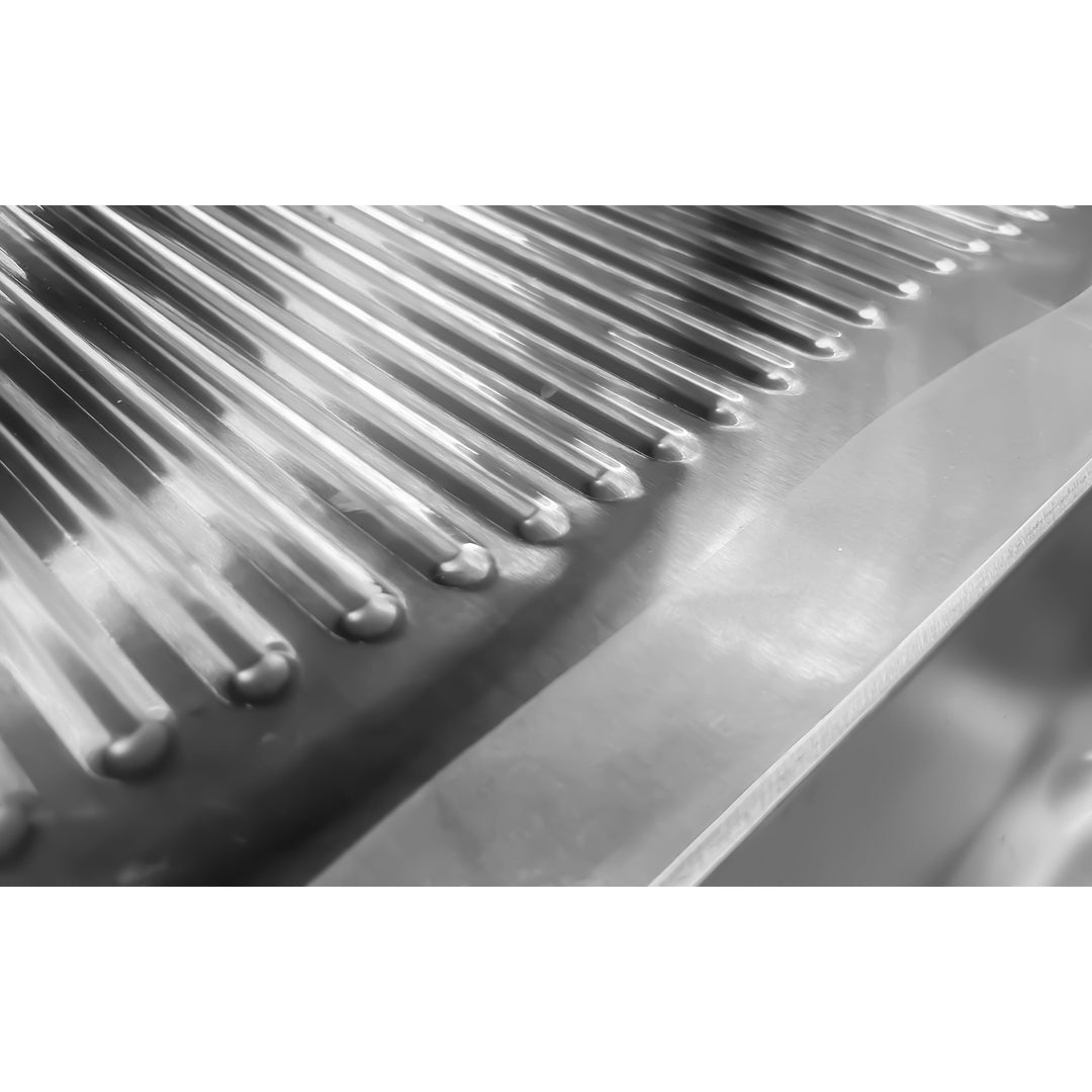 KRD Commercial Sink Stainless steel 2 bowls Right Bottom shelf Splashback 1400mm Depth 700mm