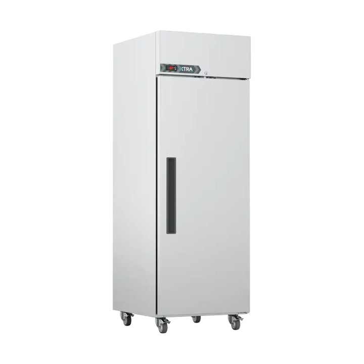 Foster extraXR600H: 600L Cabinet Refrigerator, Single door refrigerator cabinet, stainless steel exterior, commercial fridge.