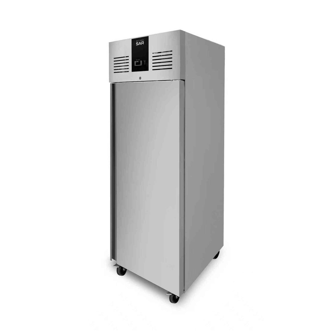 KRD Commercial Freezer Upright cabinet Stainless steel 610 litres Single door Ventilated cooling