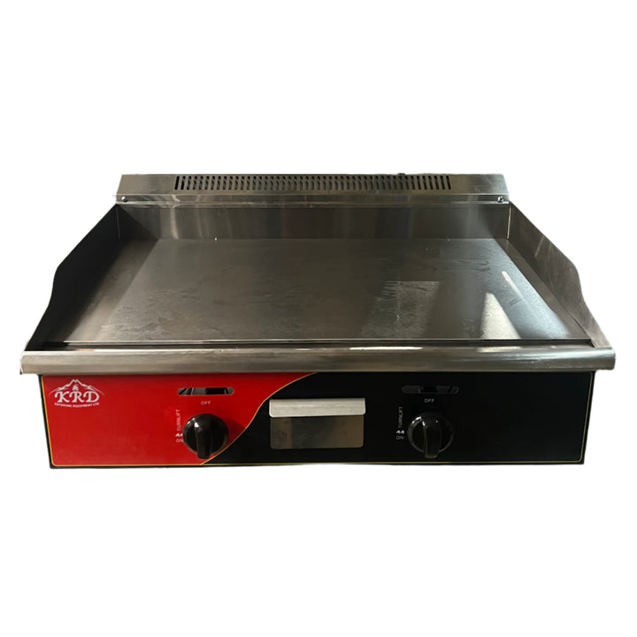 KRD Gas Griddle Smooth plate 2 burners Countertop OP720 73cm