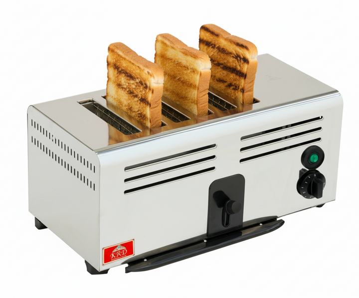 KRD Commercial 6 Slice Toaster Electric Classic 6ATSC