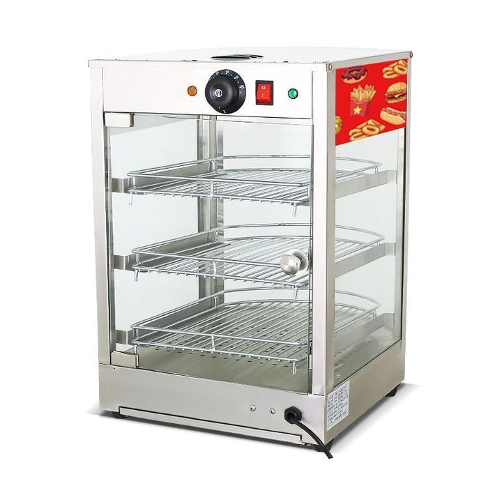 KRD Commercial Egg Tart &amp; Hot Food Warming Showcase 0.85kW KR-1P