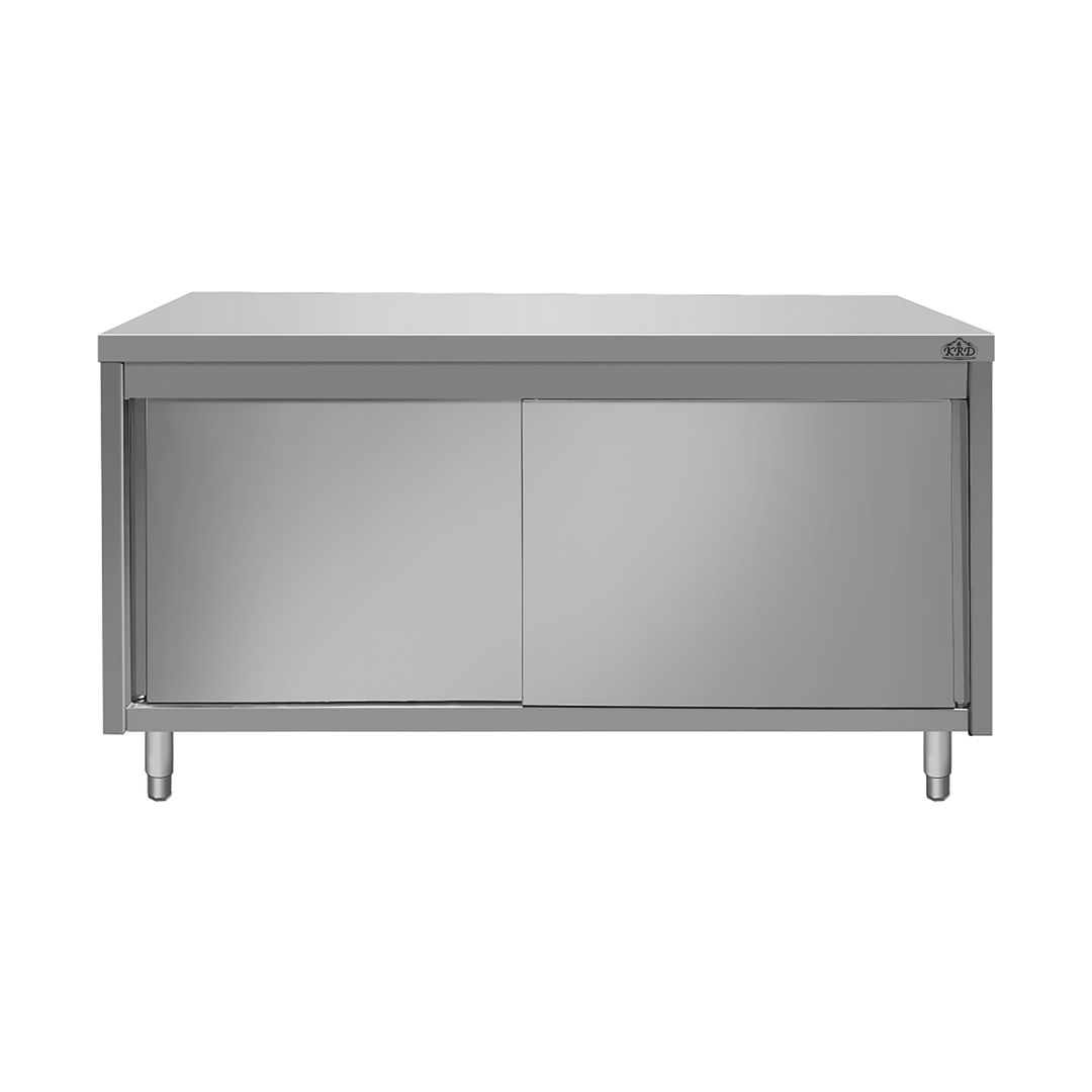 KRD Commercial Stainless Steel Cabinet with Adjust Feet 800*600*850mm THASR86
