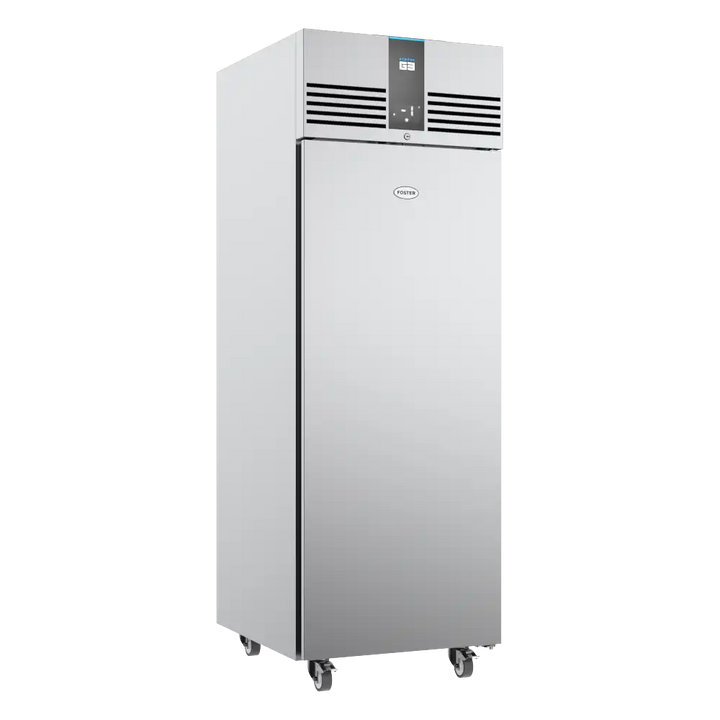 Foster EcoPro G3 1 Door 600Ltr Fish Fridge Cabinet Refrigerator designed for commercial kitchen equipment with stainless steel finish.