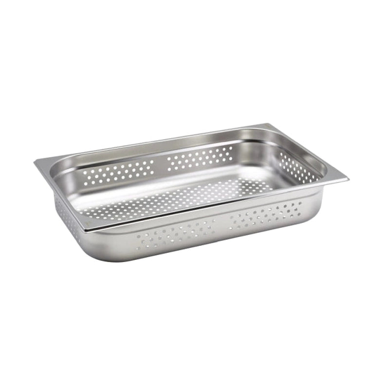 Stainless Steel Perforated Gastronorm Pan GN 1/6 Depth 65mm