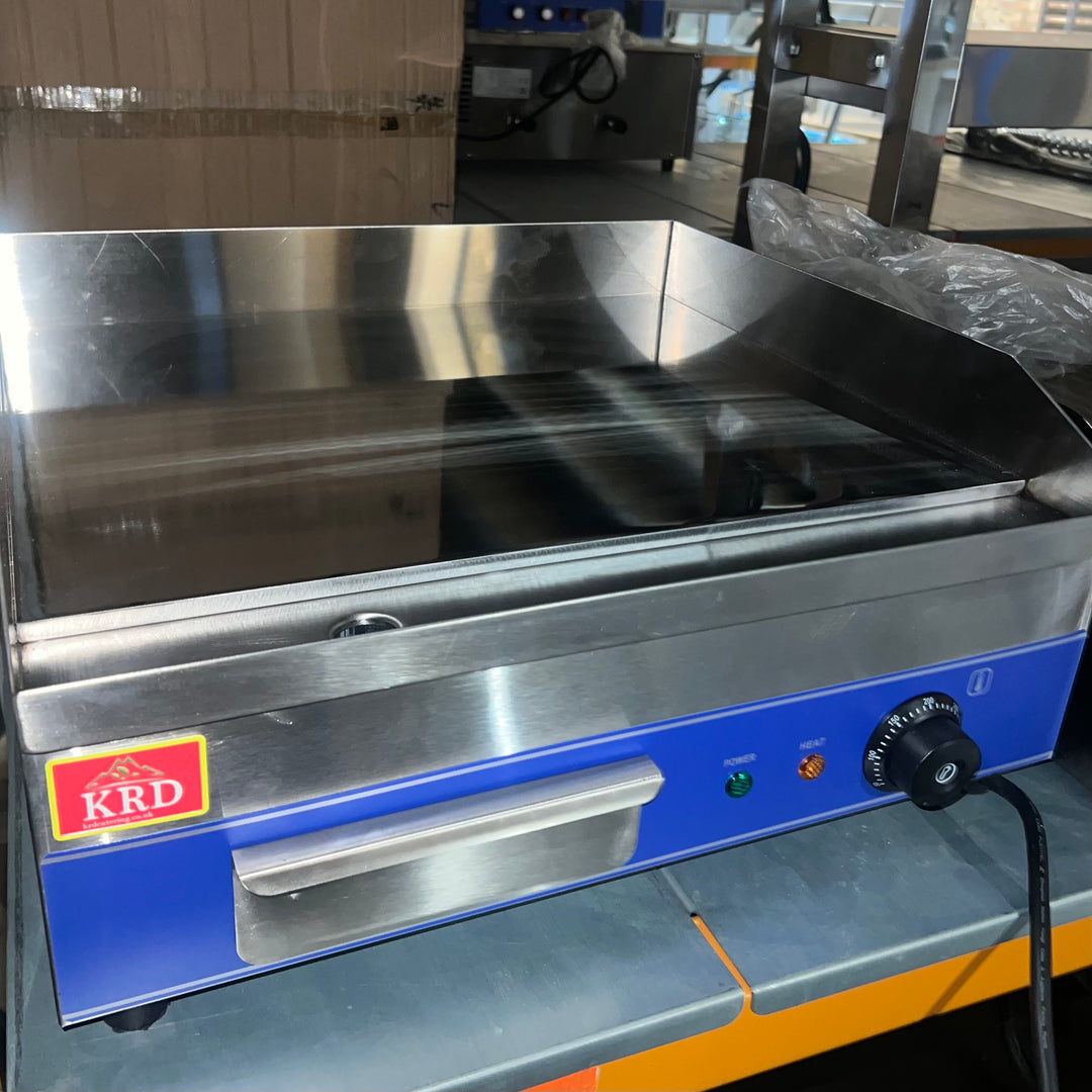 KRD Commercial Chrome Plate Griddle 550x430*230mm 3KW Electric 55cm