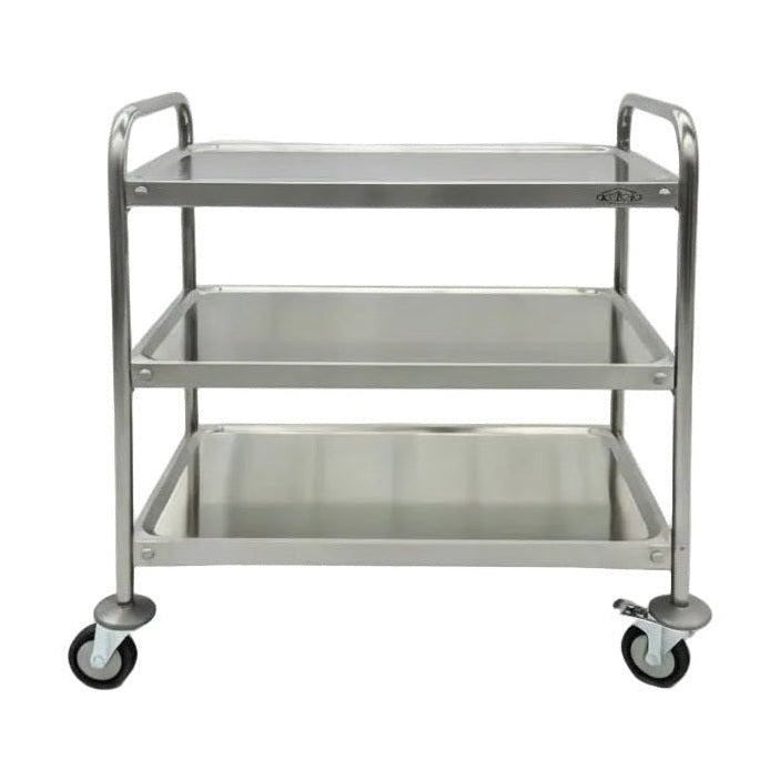 KRD Commercial Serving/Service/Clearing Trolley Stainless steel 3 tier 1000x500x940mm THS3R105