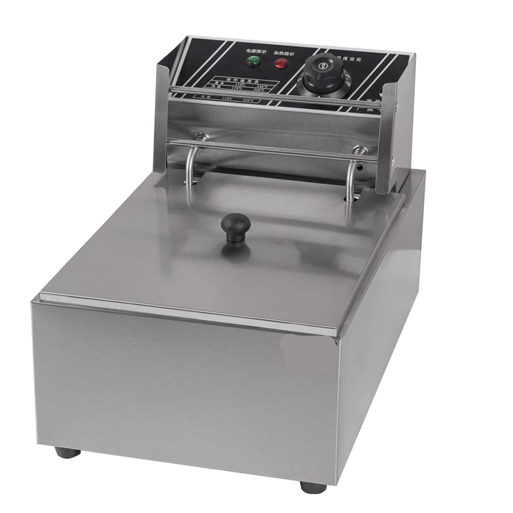 KRD Commercial Fryer Single Electric 6 litre 2.5kW Countertop