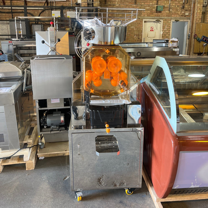 KRD Professional Standing Self Service Automatic Citrus Juicer Machine Economical XC-2000CE
