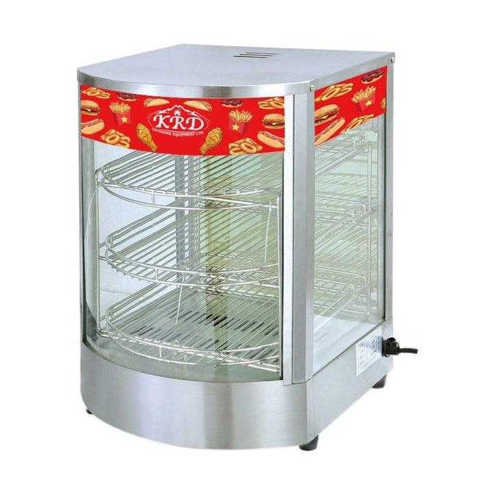 KRD Commercial Egg Tart &amp; Hot Food Warming Showcase 0.85kW KR-1P