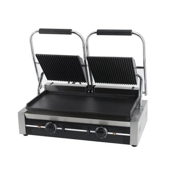 Flat panini clearance press