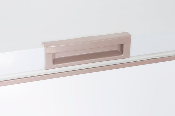 KRD Commercial Chest Freezer 144 Litres Solid Lid 710x540x835mm White BD-155k