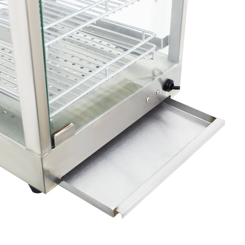 KRD Commercial Egg Tart &amp; Hot Food Warming Showcase 0.85kW KR-1P