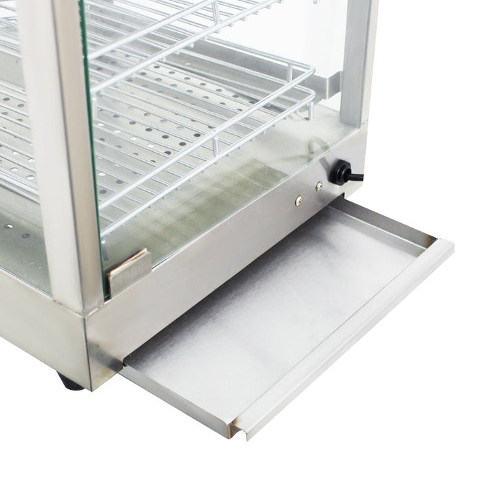 KRD Commercial Egg Tart &amp; Hot Food Warming Showcase 0.85kW KR-1P