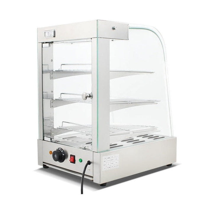 KRD Commercial Display Showcase 1KW KR-701 with temperature control and lighting, ideal for commercial catering equipment.
