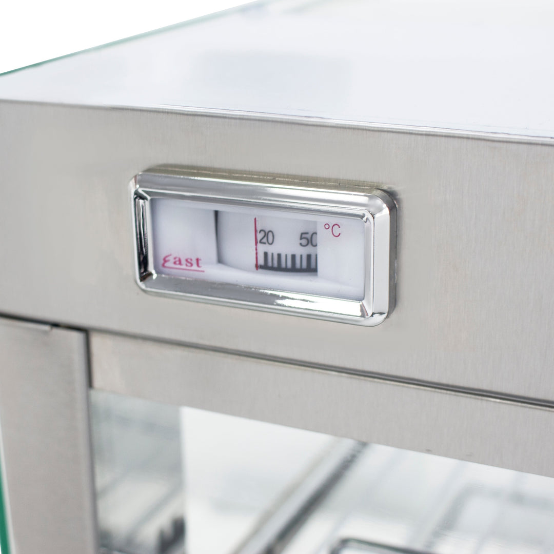 KRD Commercial Display Showcase 1.5KW KR-702, featuring precise temperature control, ideal for commercial catering equipment.