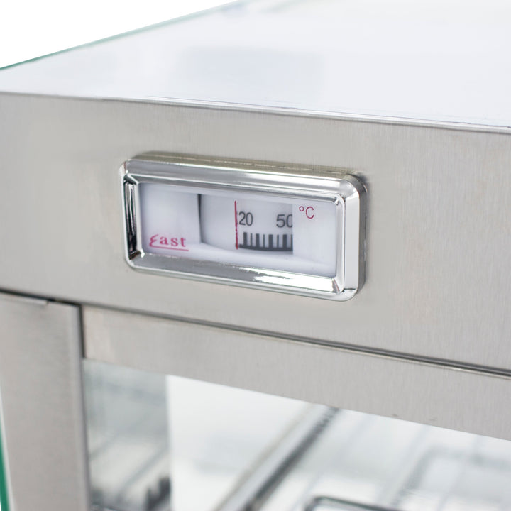 KRD Commercial Display Showcase 1.5KW KR-702, featuring precise temperature control, ideal for commercial catering equipment.
