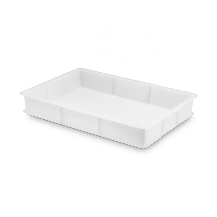Pack of 12 Stackable Pizza Dough Box Proofing 60x40x 9.5cm