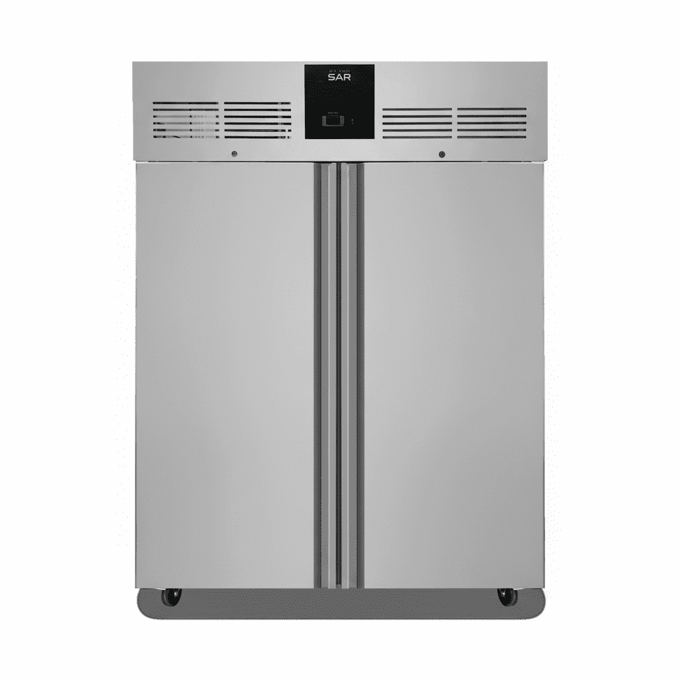 KRD 1476 litres Professional Refrigerator Stainless steel Upright cabinet Twin door GN2/1 ventilated Cooling