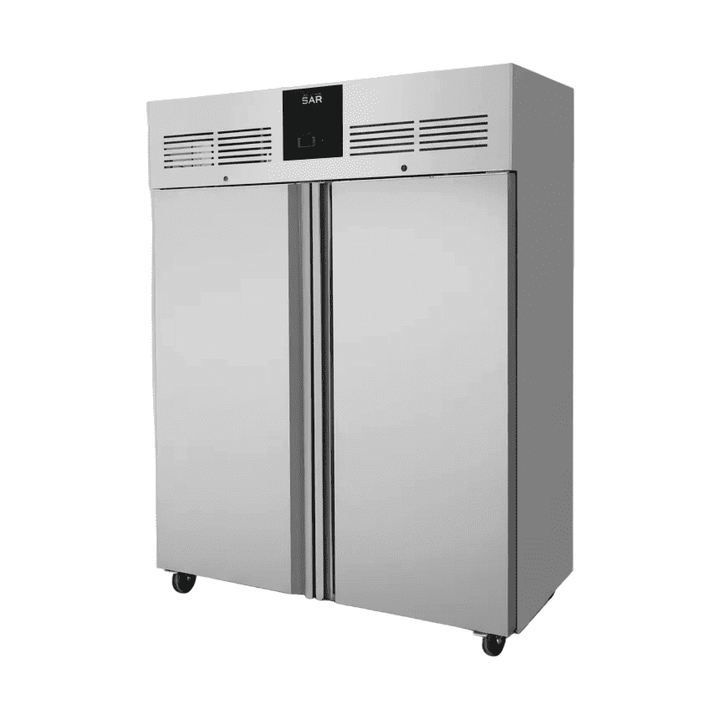 KRD 1476 litres Professional Refrigerator Stainless steel Upright cabinet Twin door GN2/1 ventilated Cooling