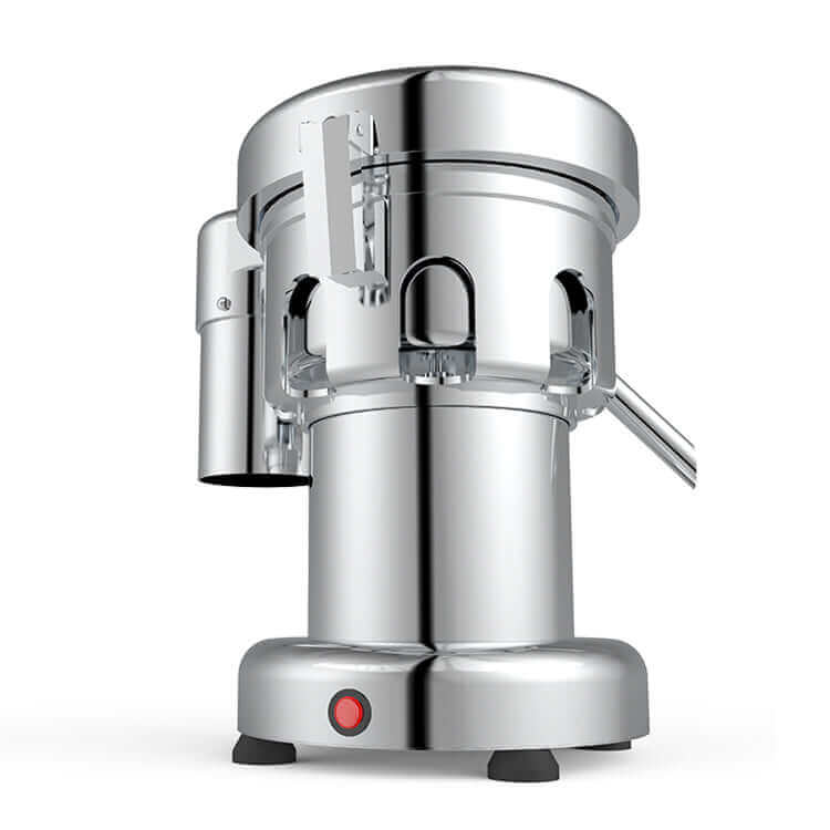 KRD Professional Electric Heavy Duty Juice Extractor with single blade for citrus fruits, durable cast iron build.