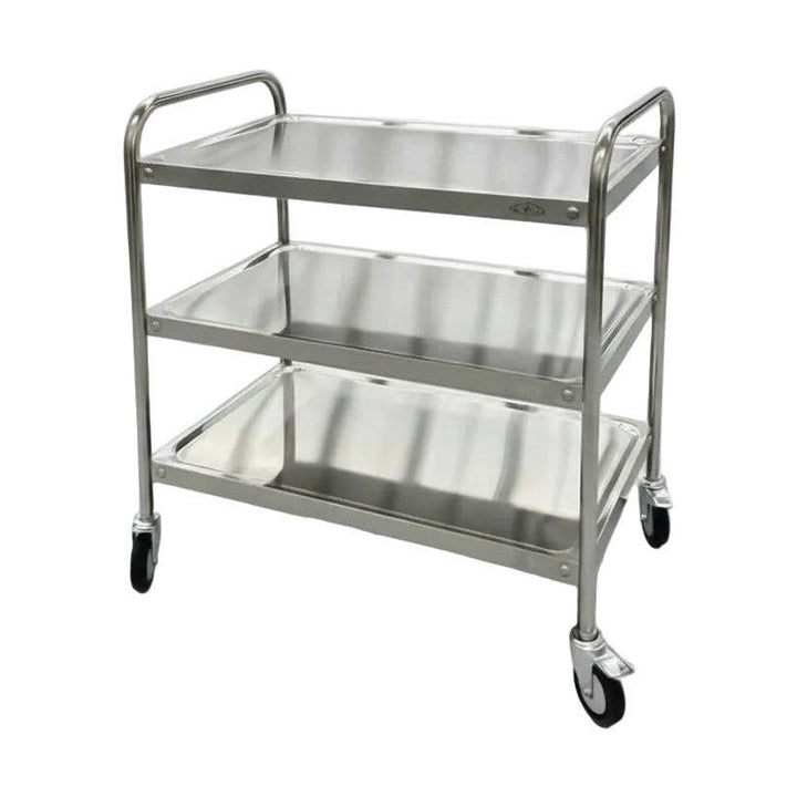 KRD Commercial Serving/Service/Clearing Trolley Stainless steel 3 tier 1000x500x940mm THS3R105