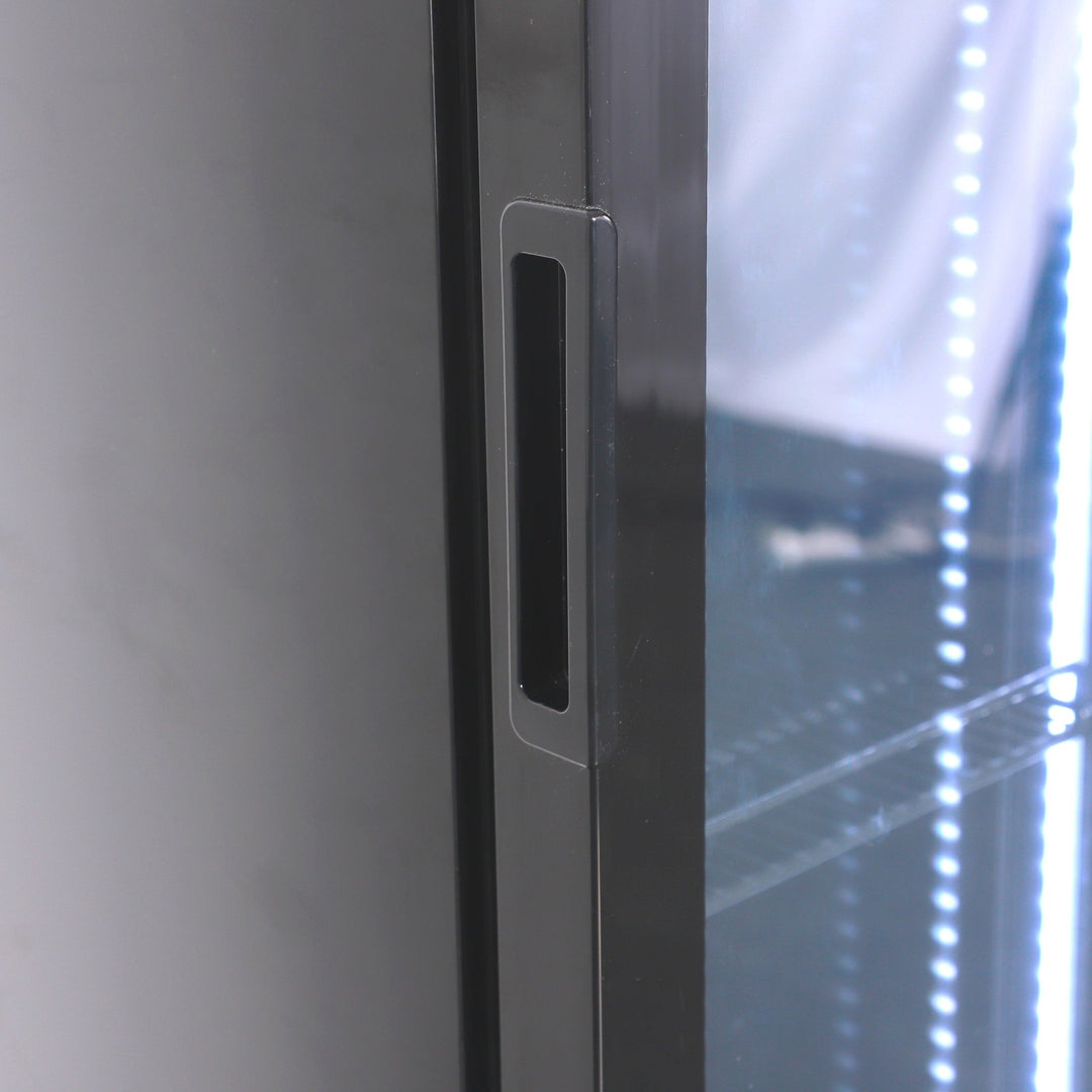 KRD Commercial Slim Bottle Cooler Single Glass Door 39cm LGZ150WP