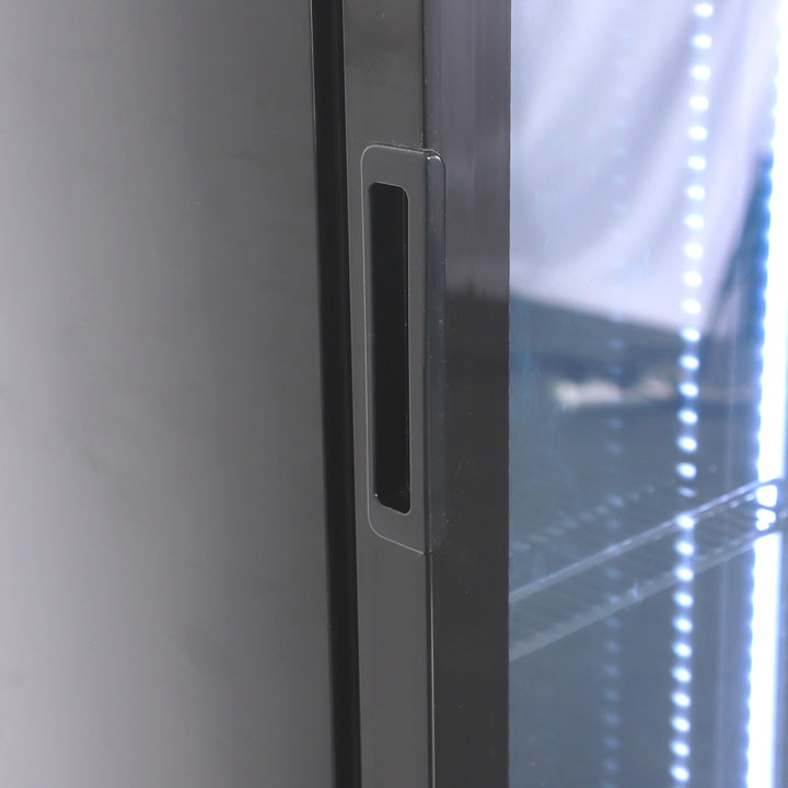 KRD Commercial Slim Bottle Cooler Single Glass Door 39cm LGZ150WP