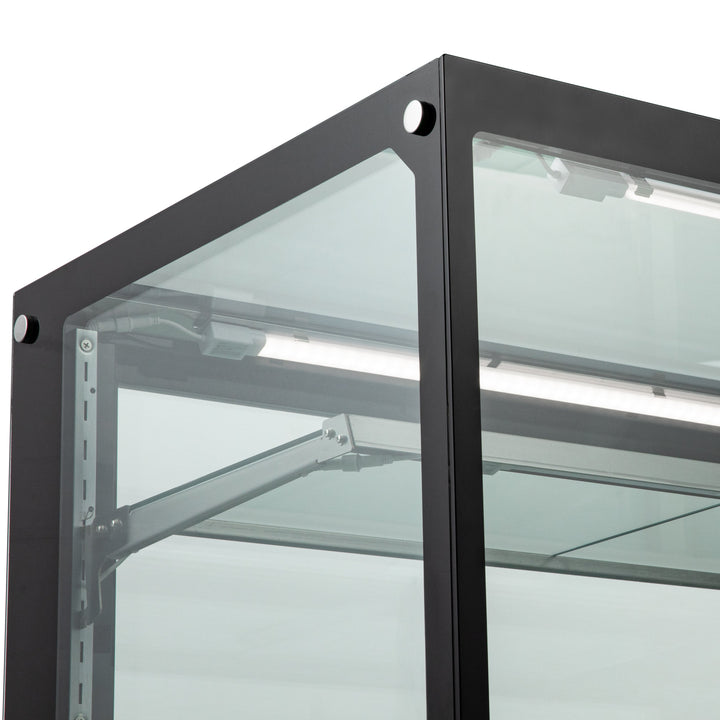KRD 1800mm Commercial Display Merchandiser Cake Fridge 700 litres 2 shelves Stainless Steel