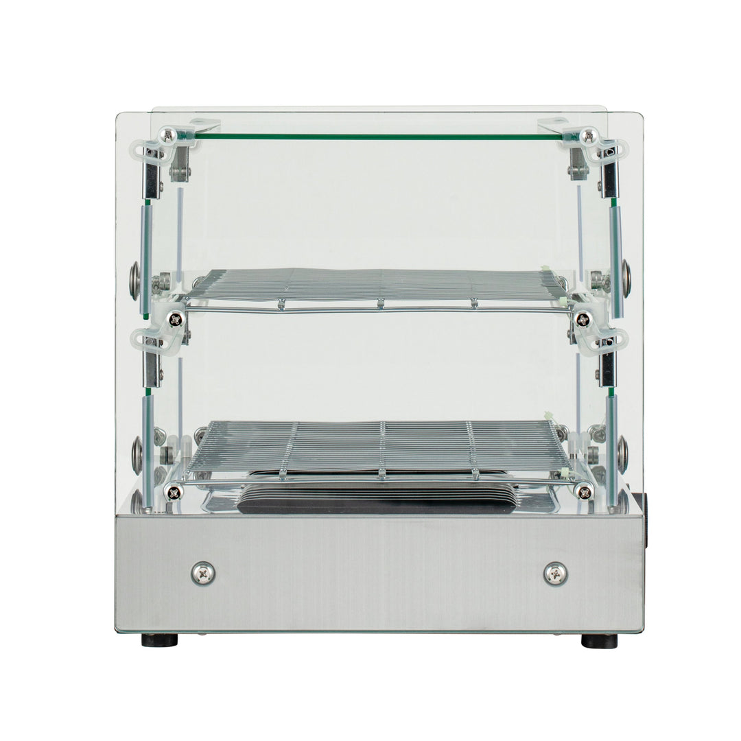 KRD 2 Tier Grab & Go Countertop Heated Display Cabinet 50 Litres 55cm