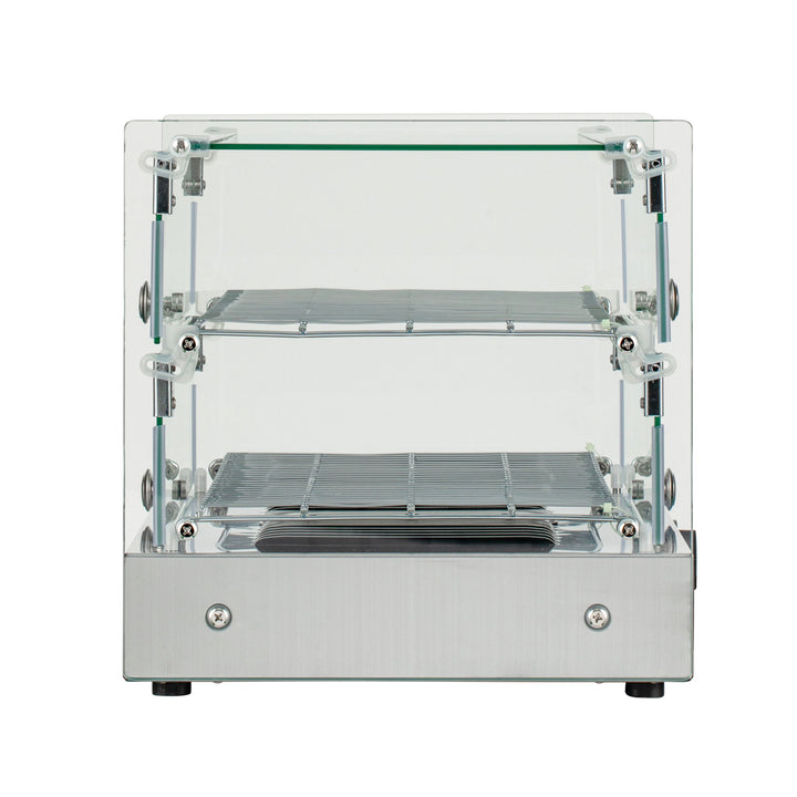 KRD 2 Tier Grab & Go Countertop Heated Display Cabinet 50 Litres 55cm