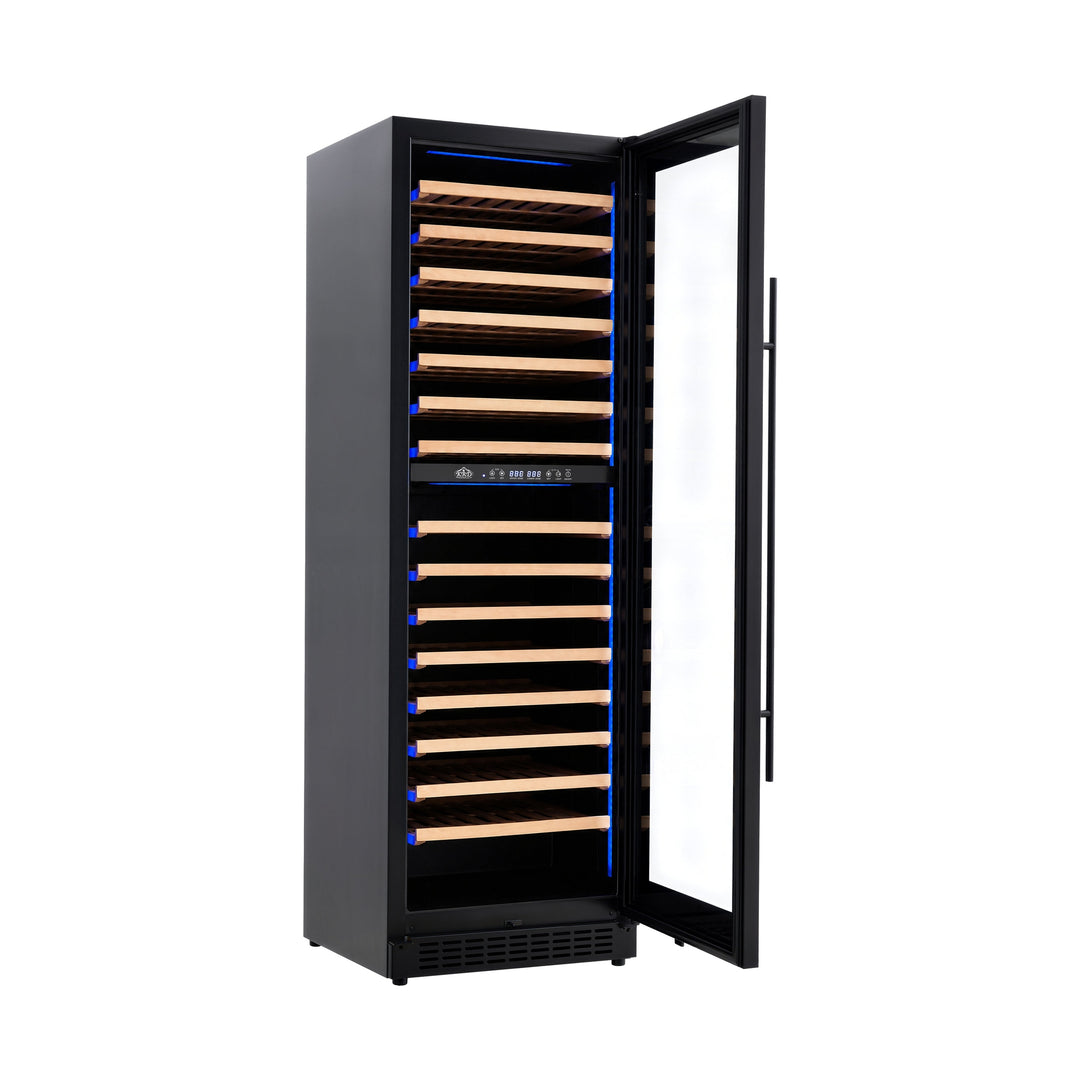 KRD Commercial Wine cooler 160W Dual temperature zone KWC415