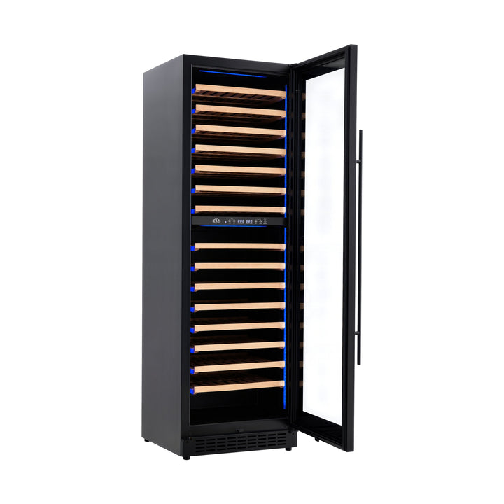 KRD Commercial Wine cooler 160W Dual temperature zone KWC415