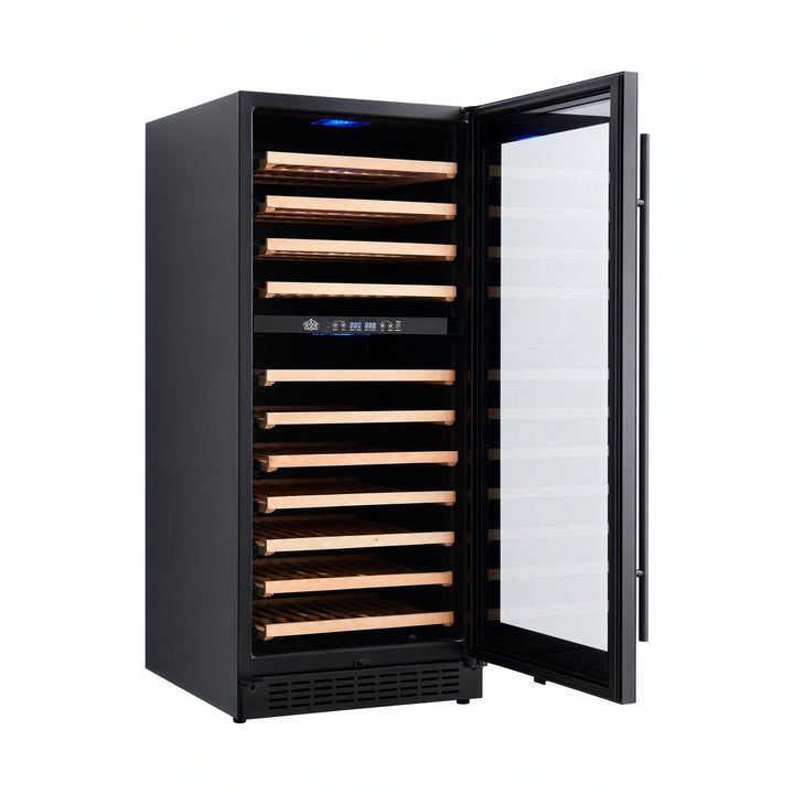 KRD Commercial Wine cooler 160W Dual temperature zone KWC280