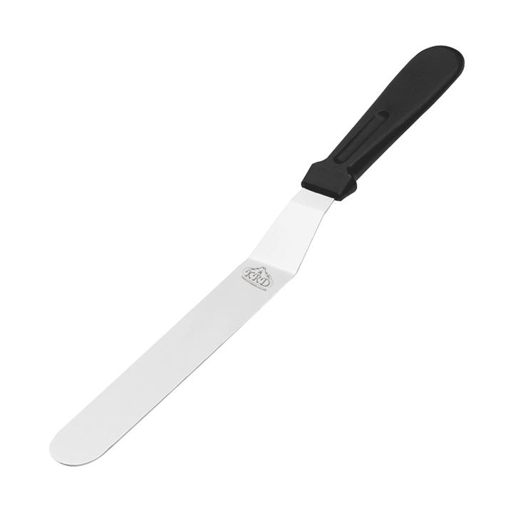 KRD Cranked Icing Spatula 10 Inch Stainless Steel