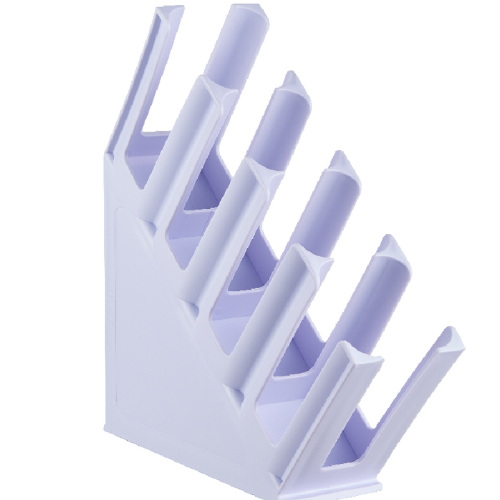 Tilted Cup Holder 4-Slots Polypropylene