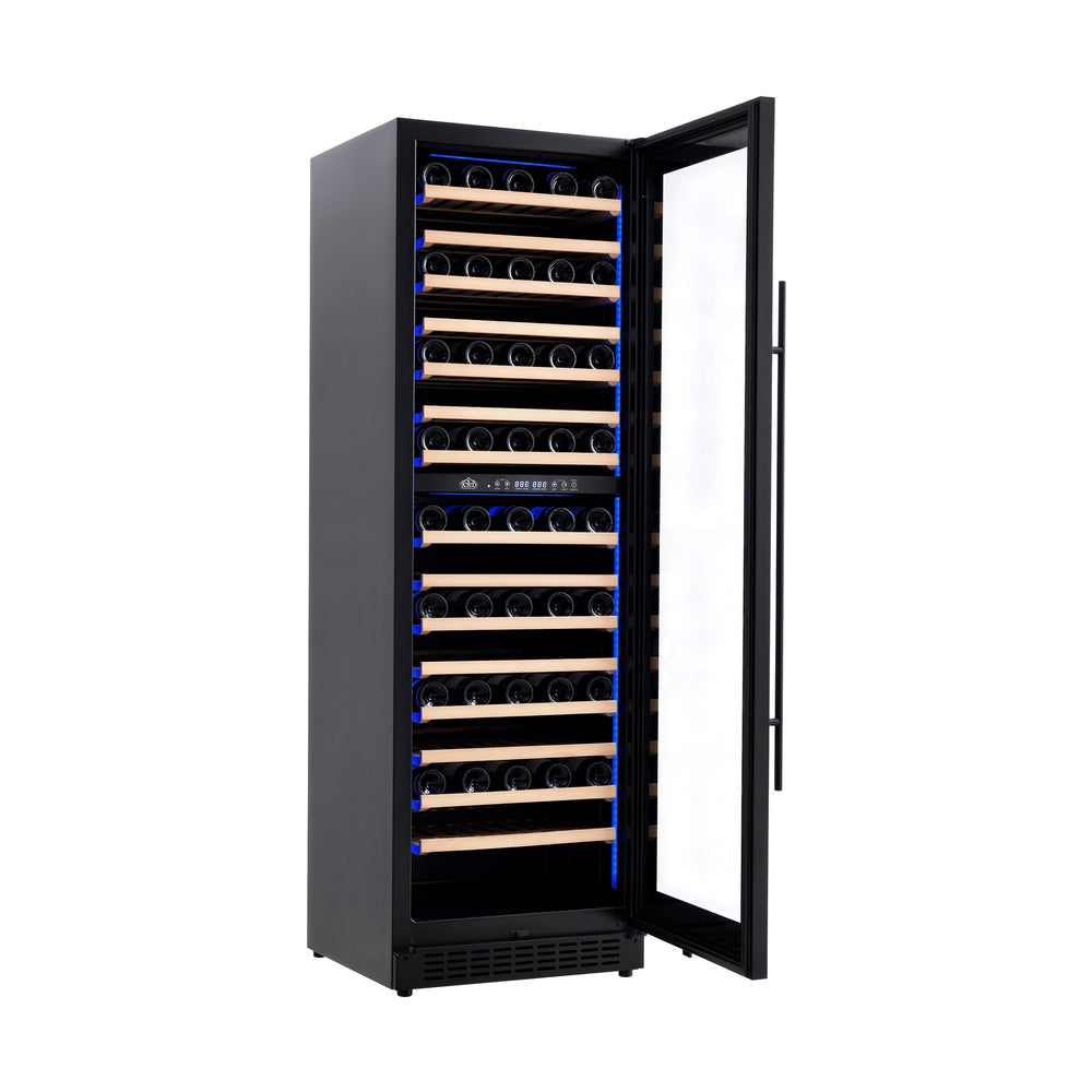 KRD Commercial Wine cooler 160W Dual temperature zone KWC415