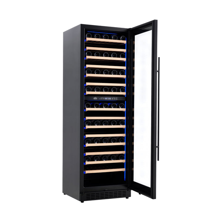 KRD Commercial Wine cooler 160W Dual temperature zone KWC415